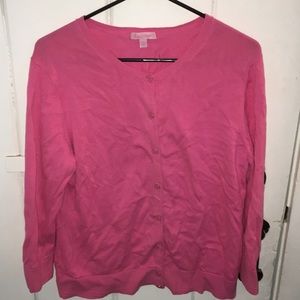 lilly Pulitzer baby pink cardigan